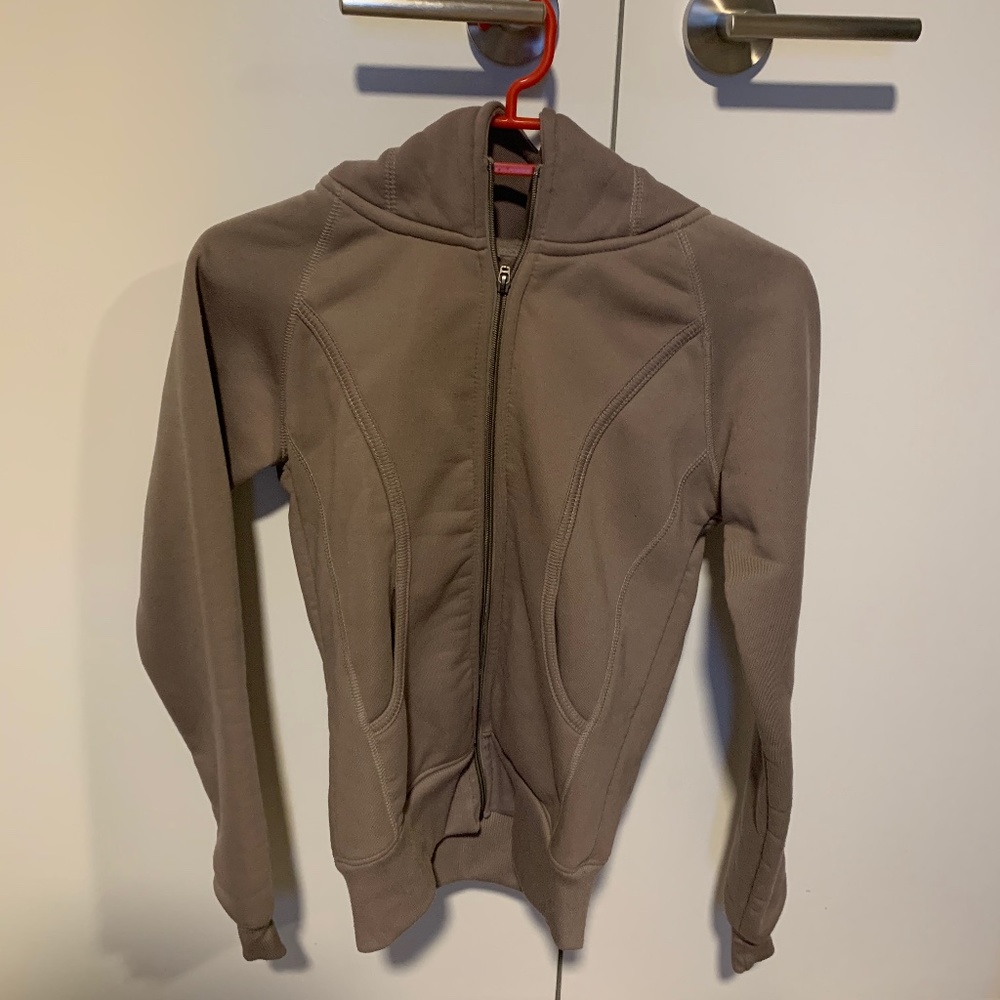 Brown hoodie